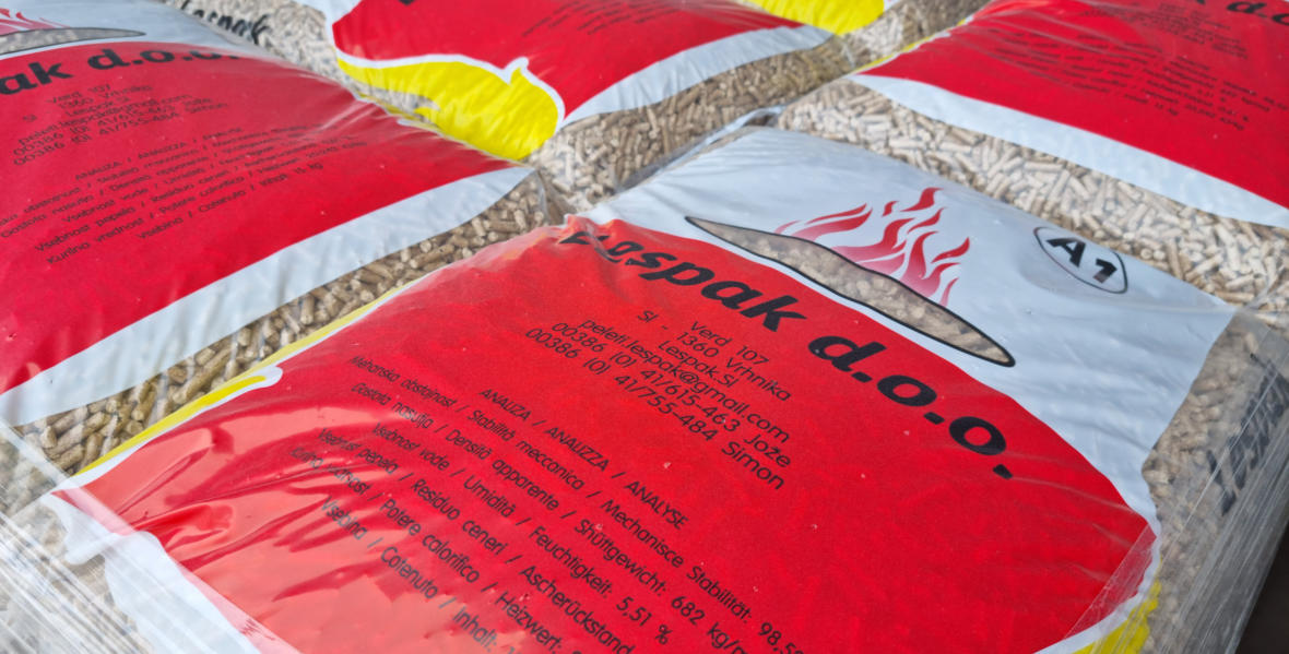 Prodaja peletov Vrhnika